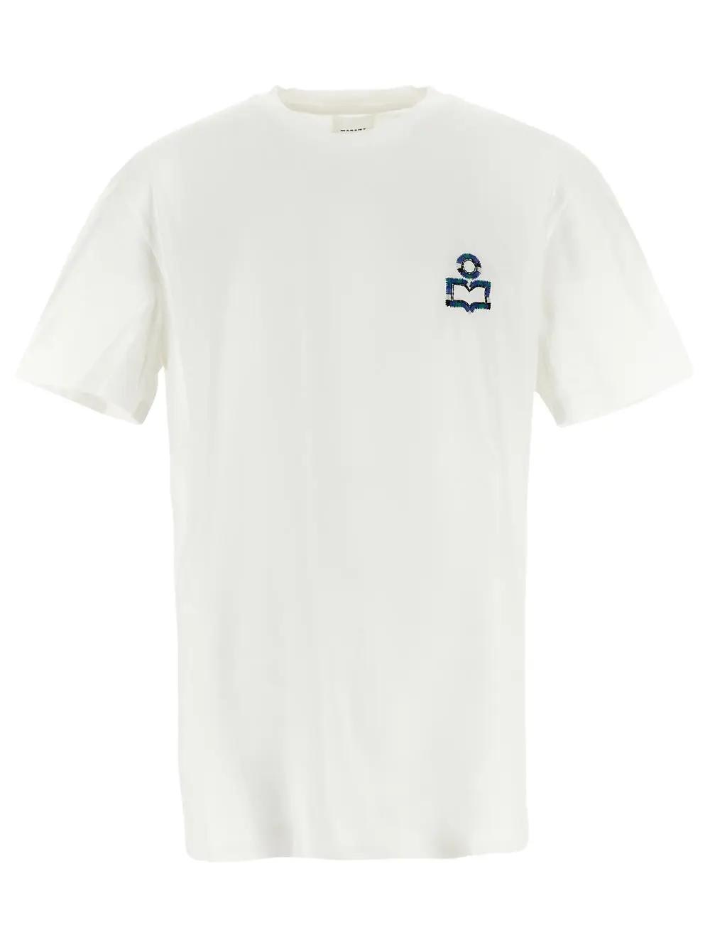 Shop Isabel Marant Hugo T-shirt In White