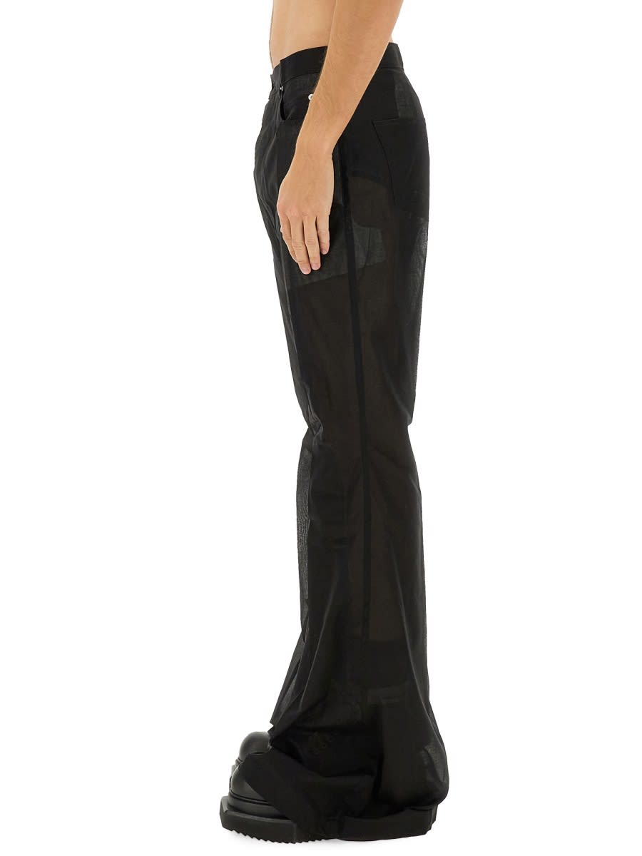 Rick Owens Bootcut Pants In Black