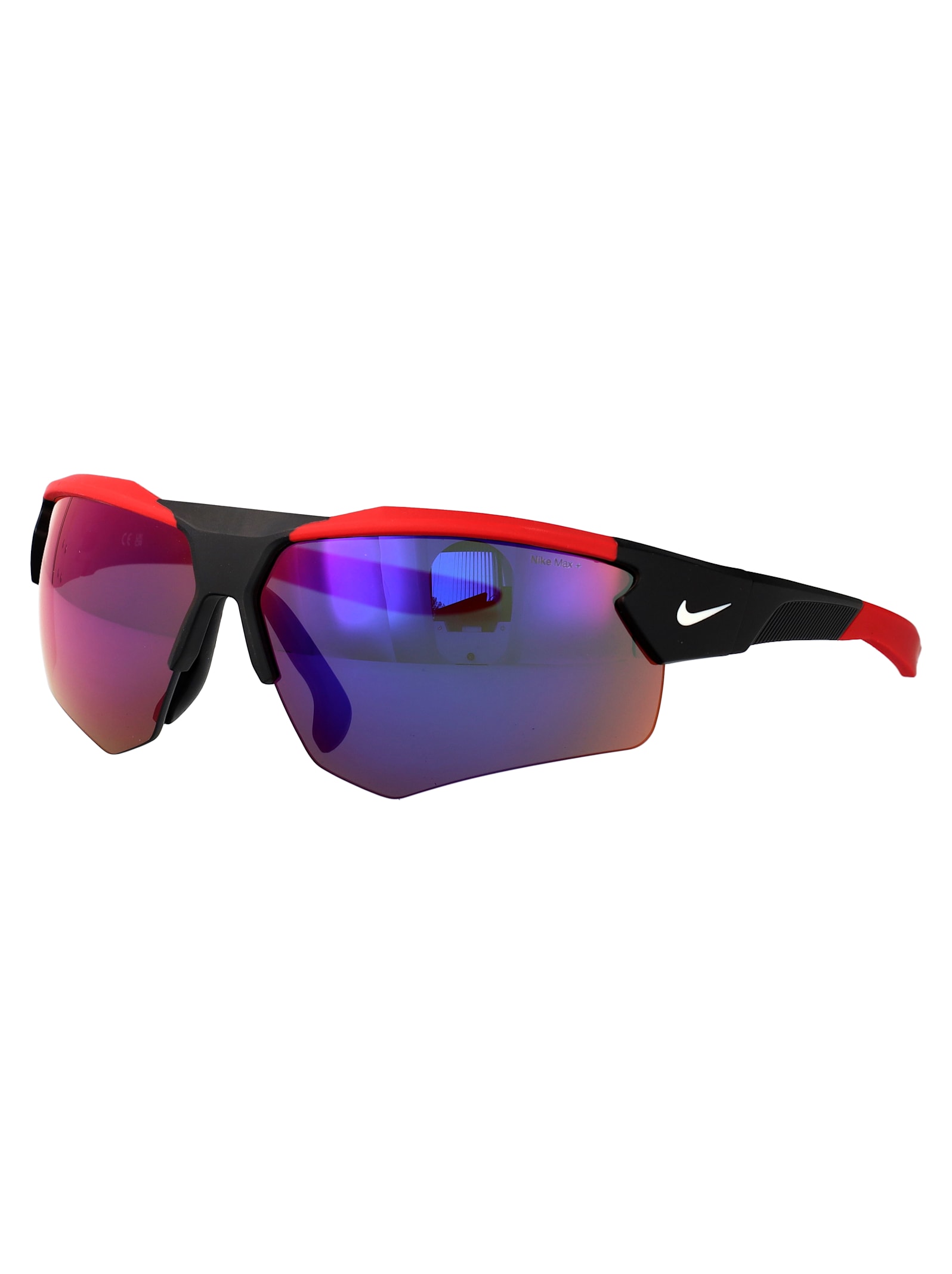 Nike Half Frame Sunglasses In Blue