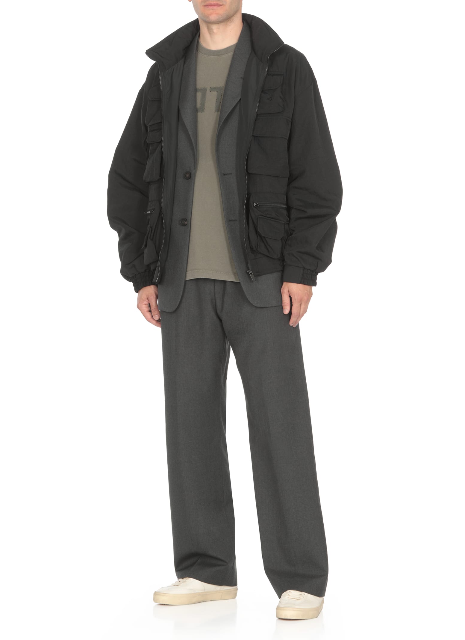 【送料&関税込】Golden Goose Multipockets Windbreaker Jacket Golden Goose Multipockets Windbreaker Jacket In Black | ModeSens