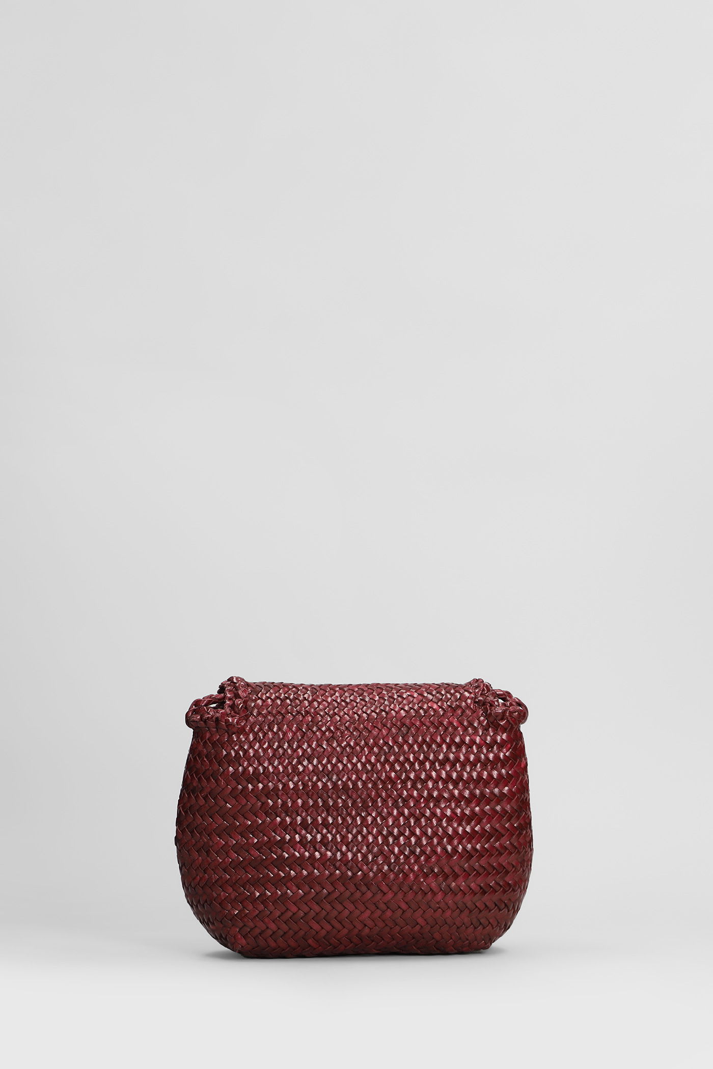 Dragon Diffusion Mini City Bag Shoulder Bag In Bordeaux Leather In Burgundy