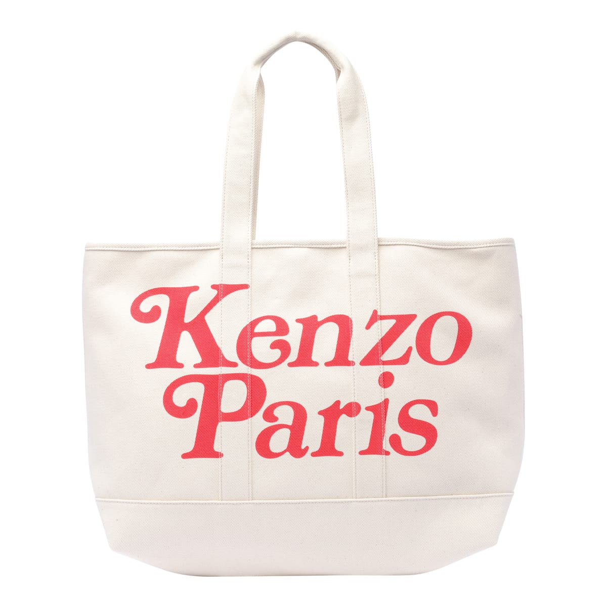 Shop Kenzo Paris Tote Bag In Beige