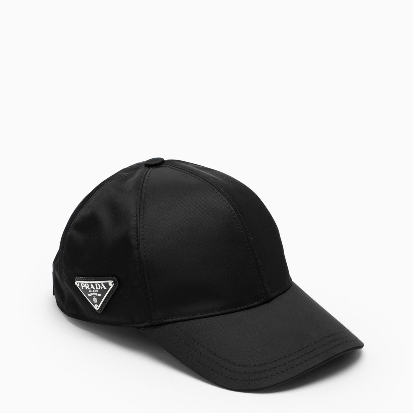 Prada Black Cap With Visor