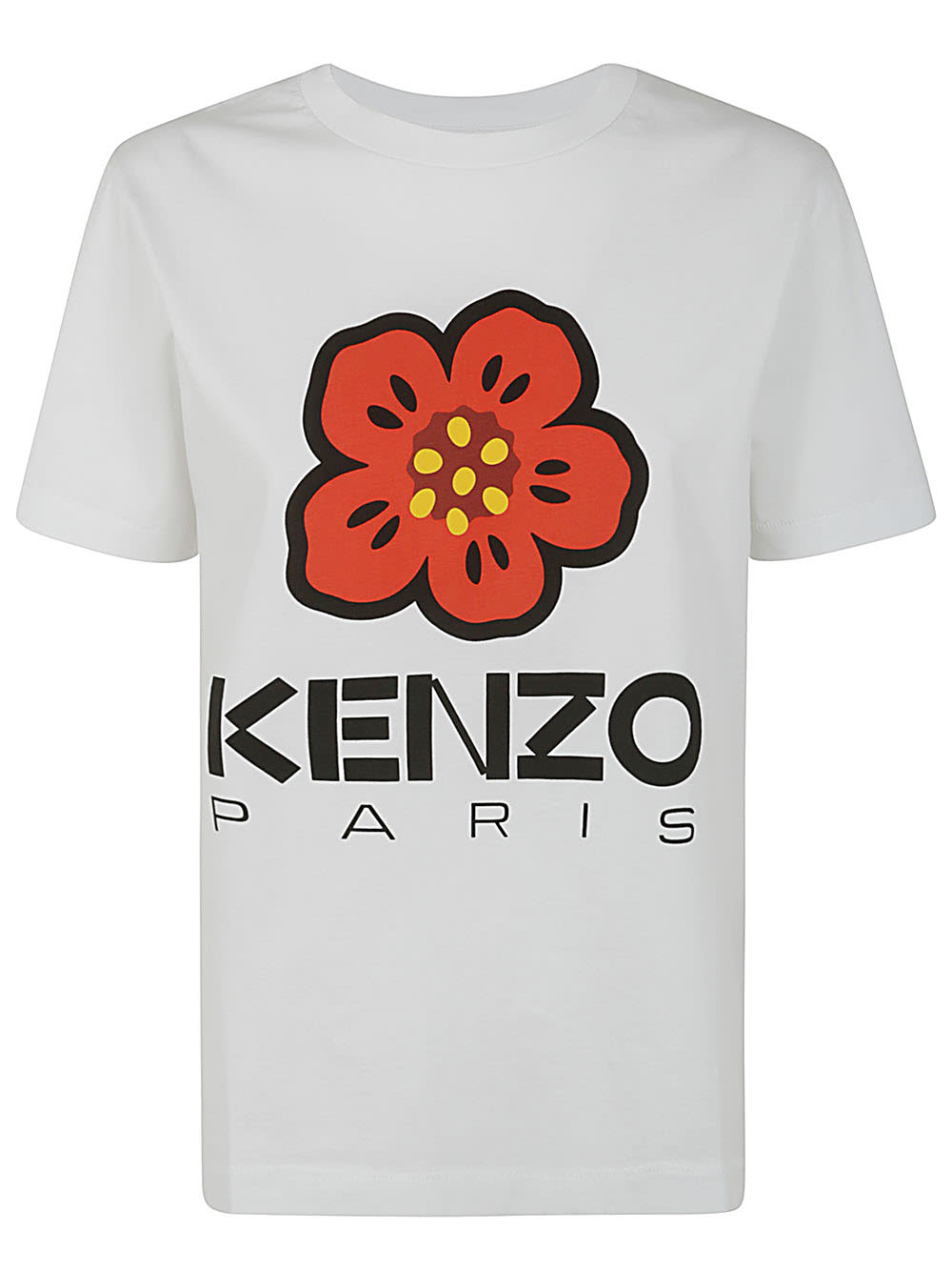 Shop Kenzo Boke Flower Loose T-shirt In Blanc