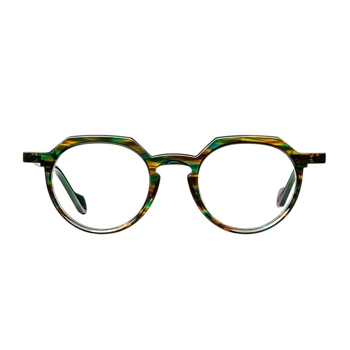 Matttew Hylo 1780 Verde Marrone Glasses In Multi