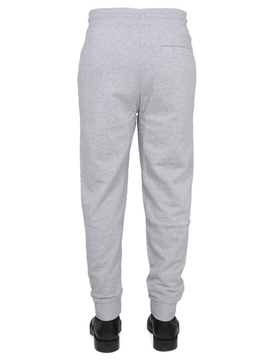 Shop Hugo Boss Jogger Pants With Logo Embroidery In Black