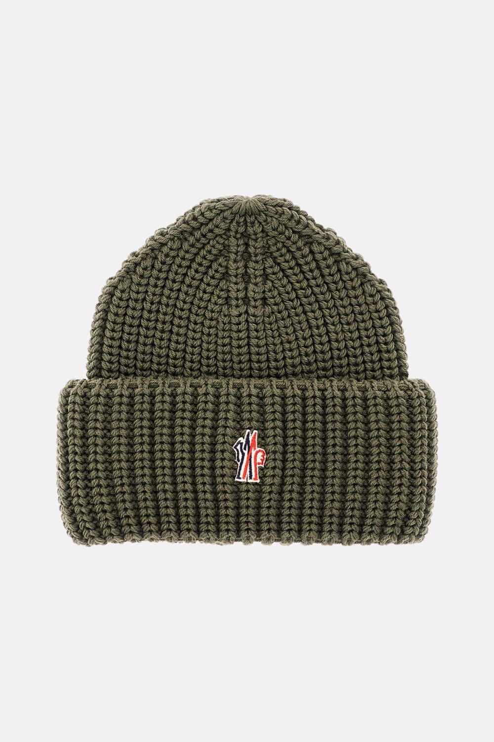 Moncler Hat With Logo In Green