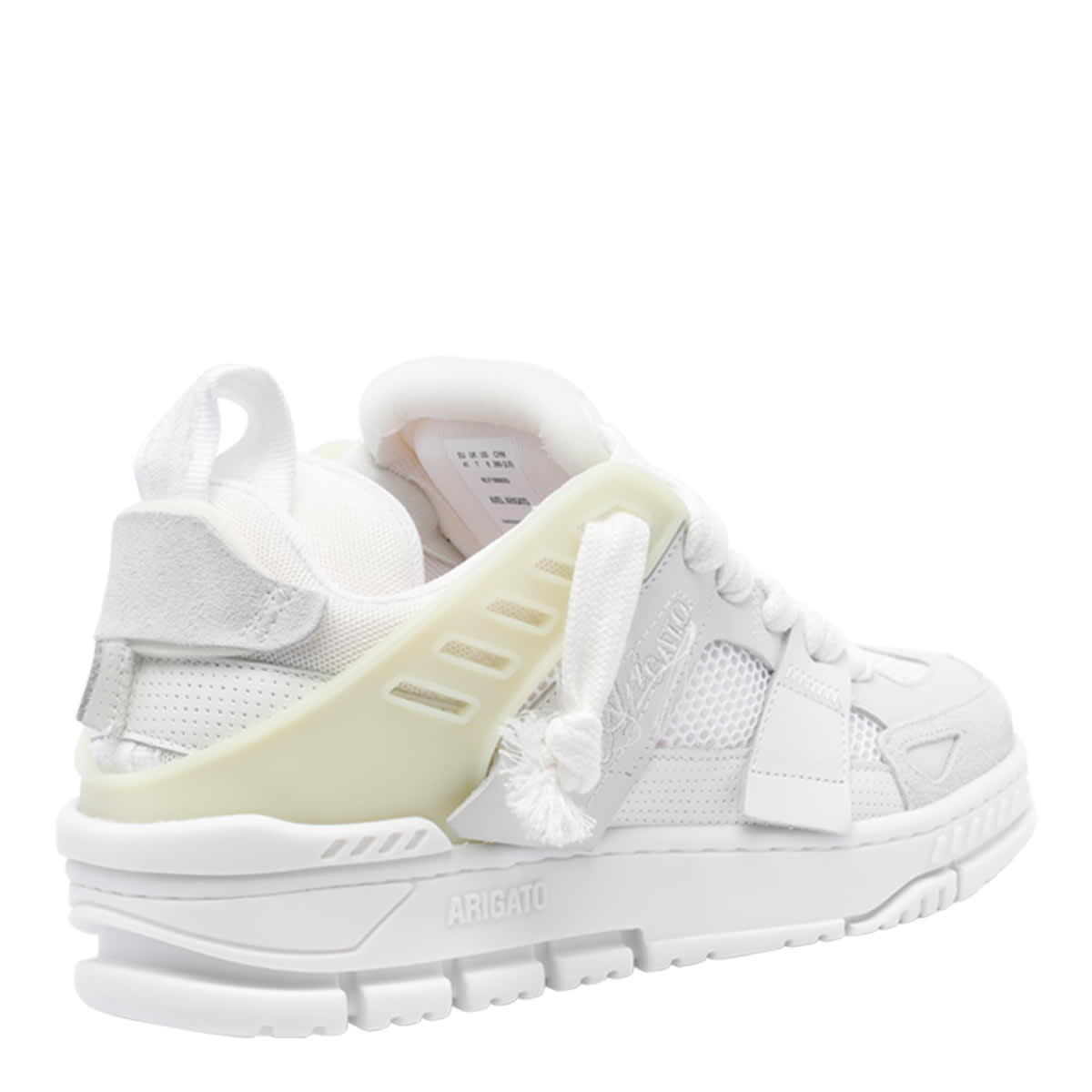 Shop Axel Arigato Sneaker Area Patchwork In White