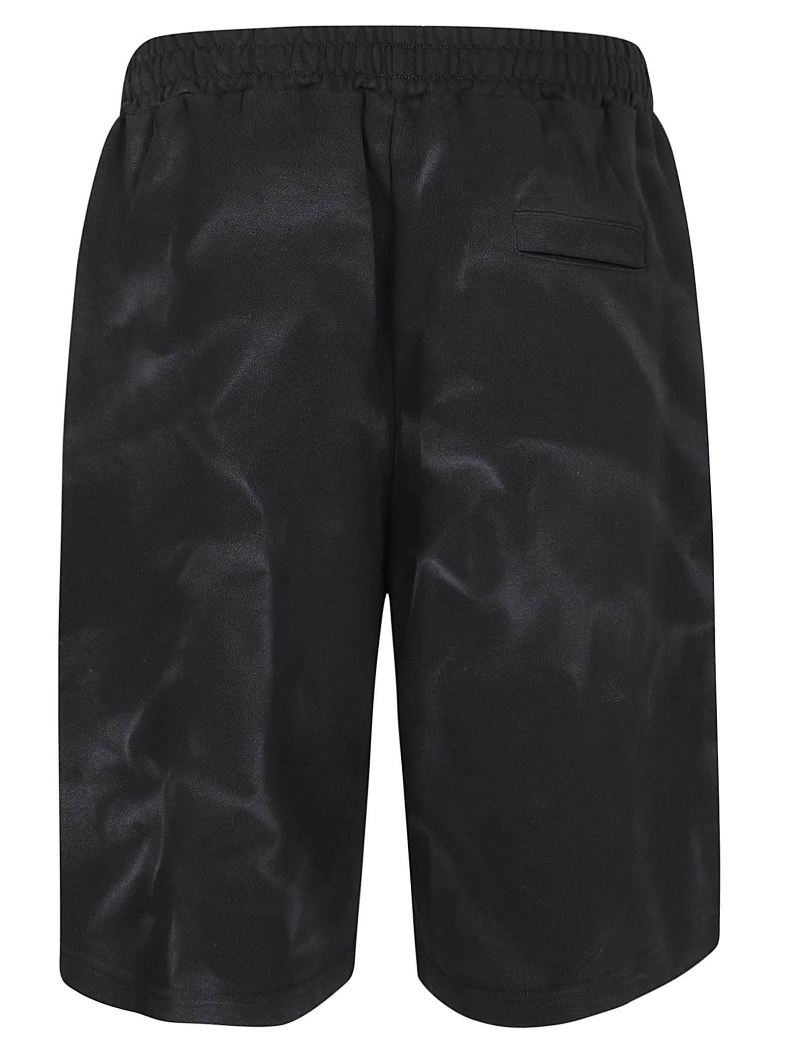 Shop 44 Label Group Smoke Short In Black Effetto Smoke