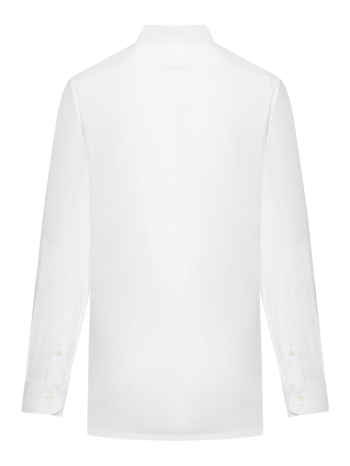 Shop Givenchy Long Sleeve Shirt In White