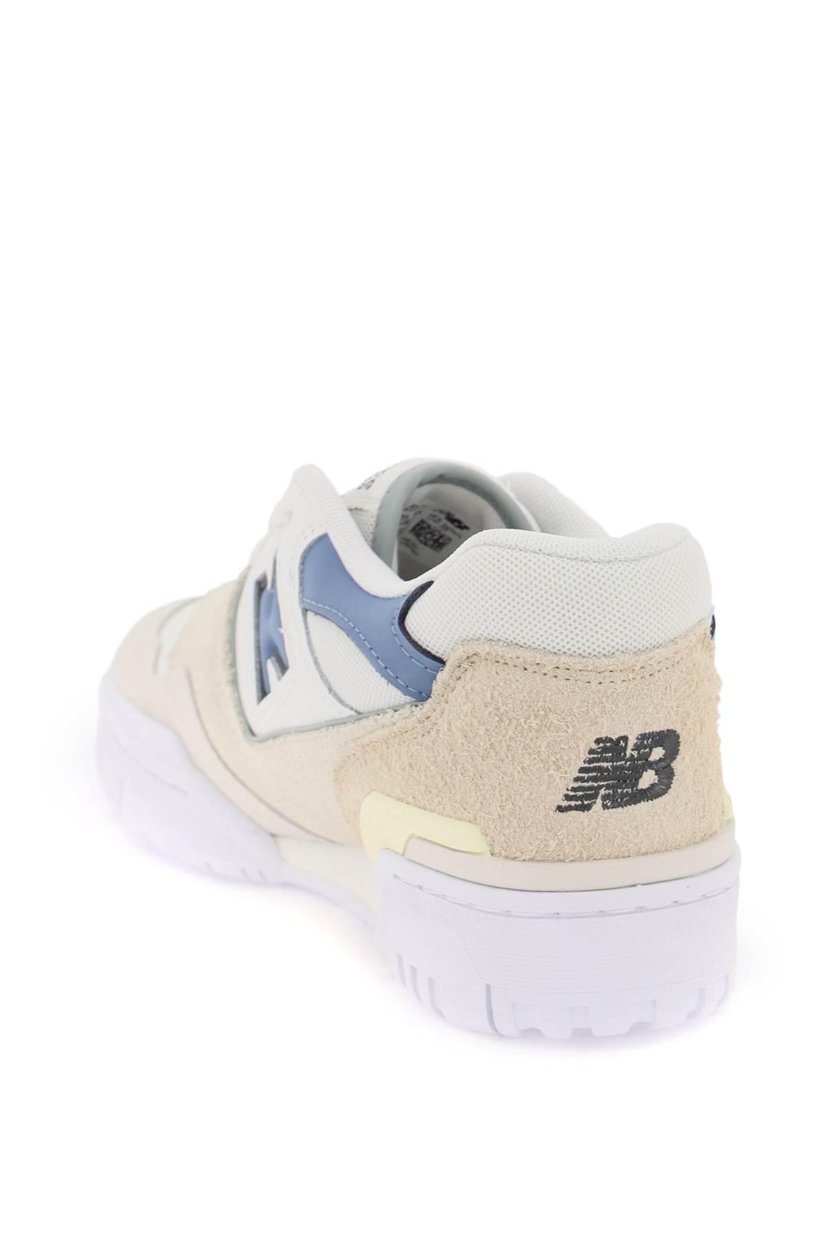Shop New Balance 550 Sneakers In Sea Salt Blue (beige)