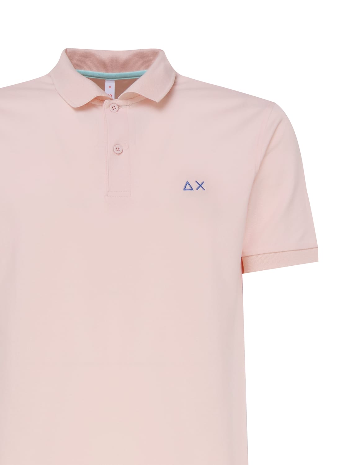 Shop Sun 68 Polo T-shirt In Cotton In Pink