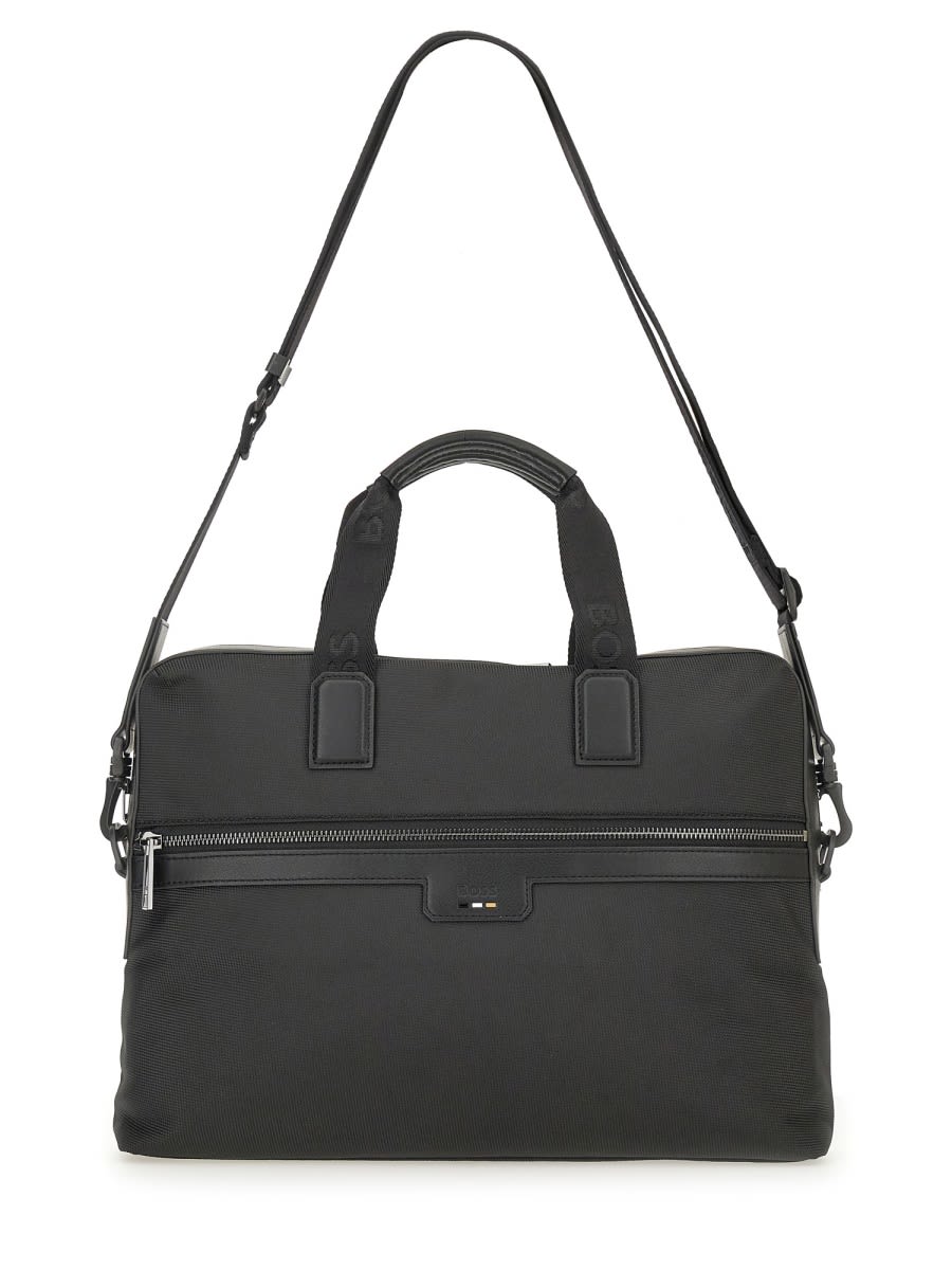 Hugo Boss Ray Bag With Shoulder Strap In Black