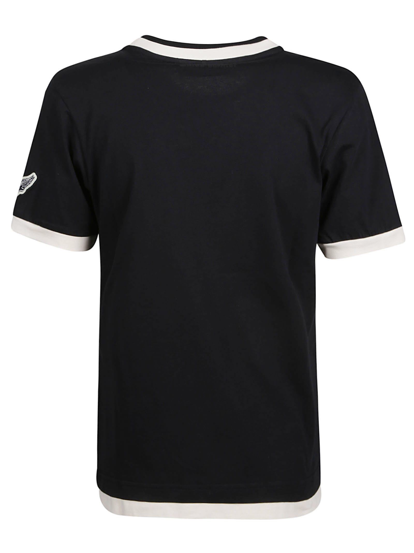 Shop Wales Bonner Plain Horizon T-shirt In Black