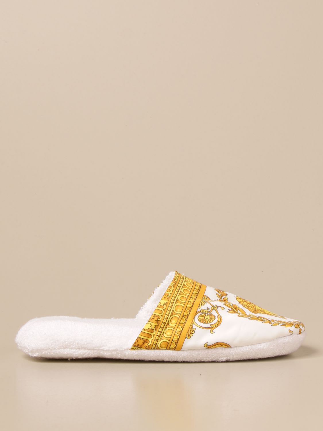 Buy Versace Home Flat Shoes Shoes Women Versace Home online, shop Versace shoes with free shipping