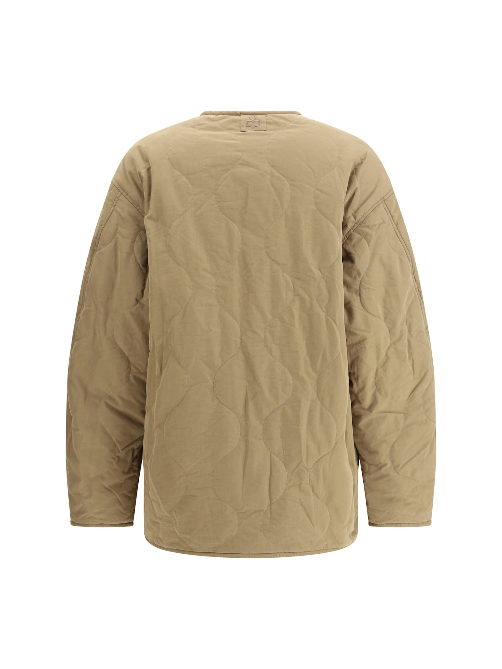 Isabel Marant Étoile Quilted Reversible Nesmae Jacket In Brown
