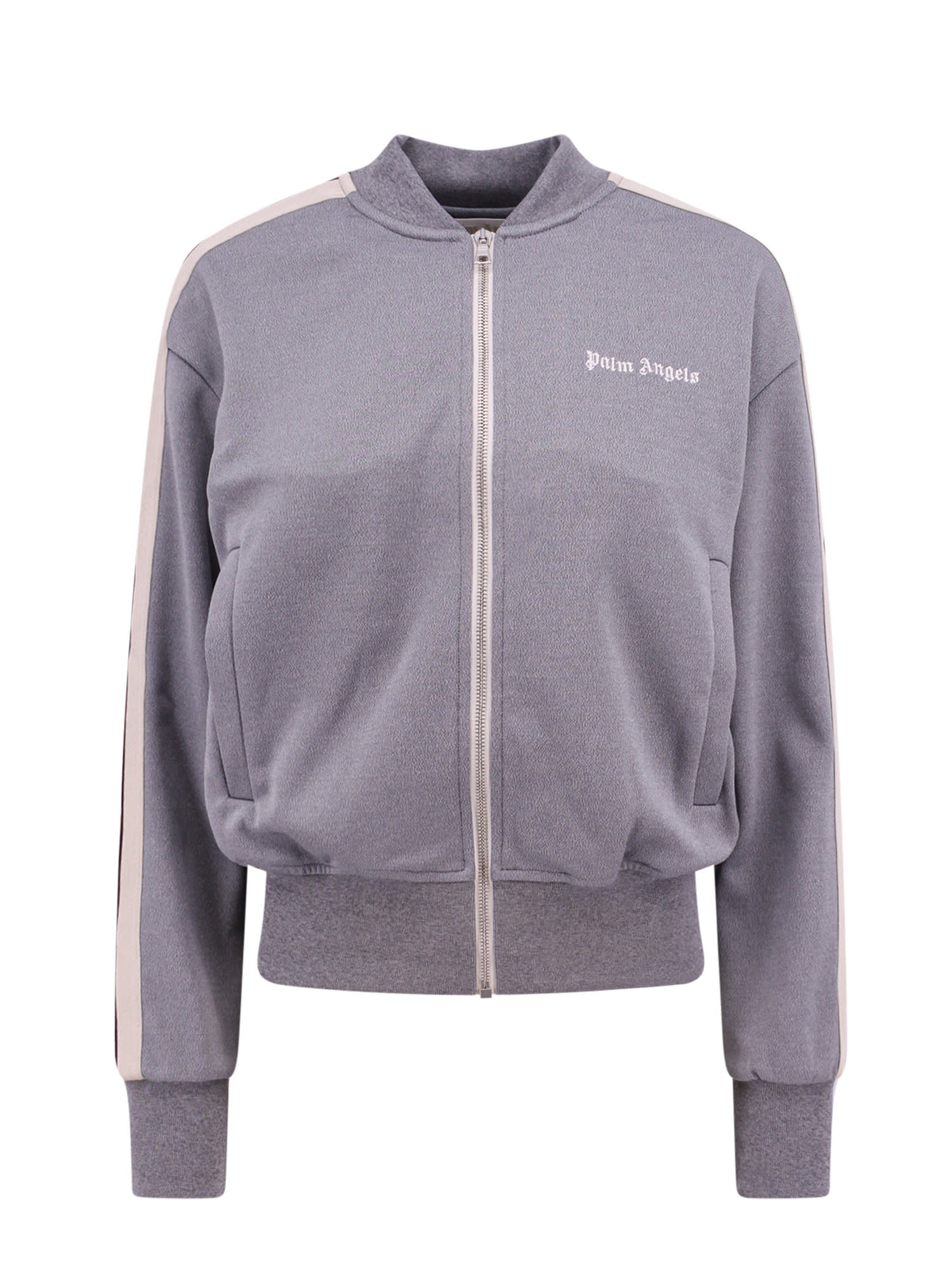 Zip-up Sweatshirt With Logo