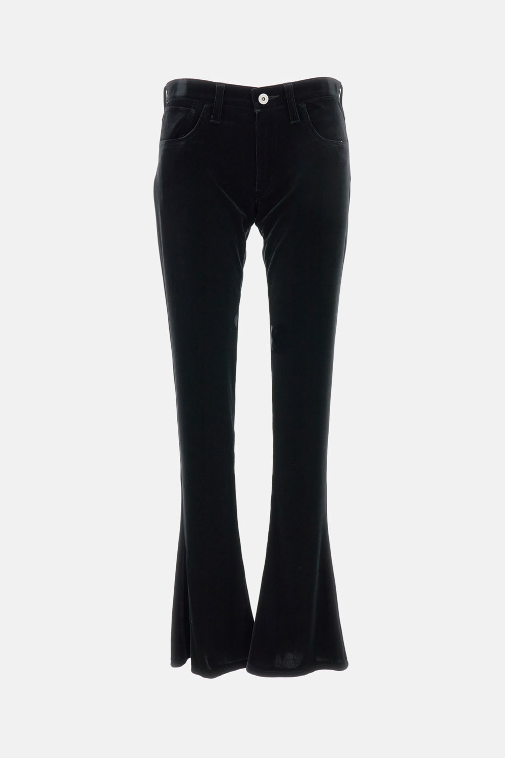 Junya Watanabe Flare 5 Pockets Trousers In Blue