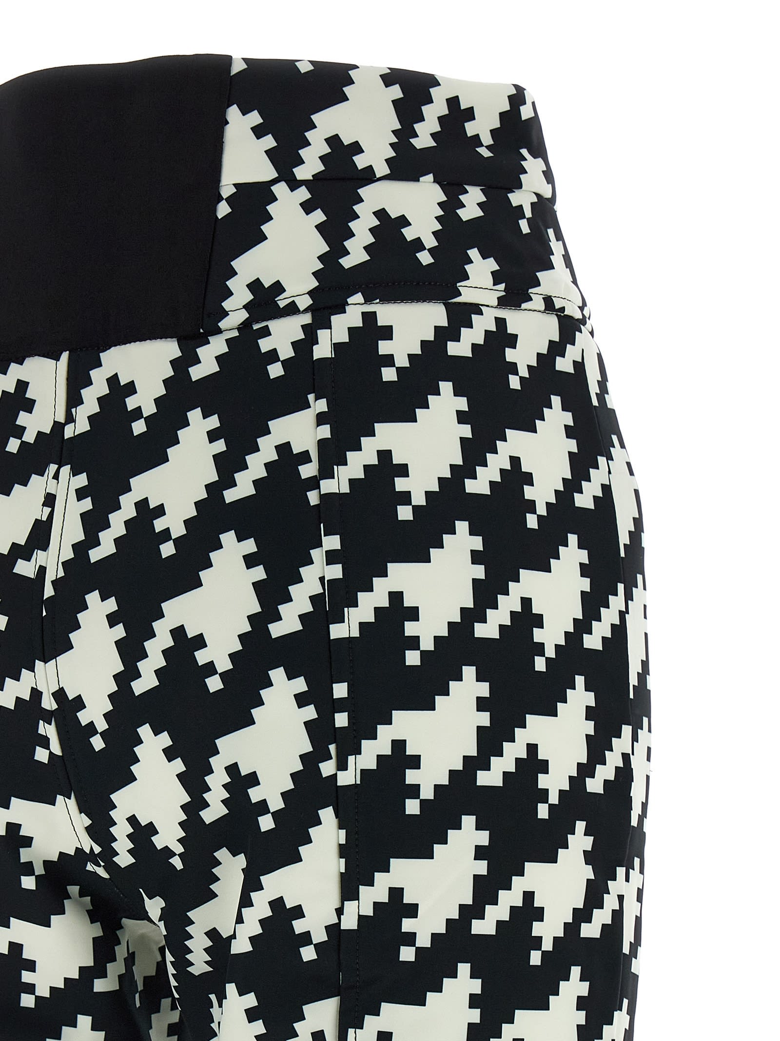 Perfect Moment Flared High Waist Trousers And Pockets In Black