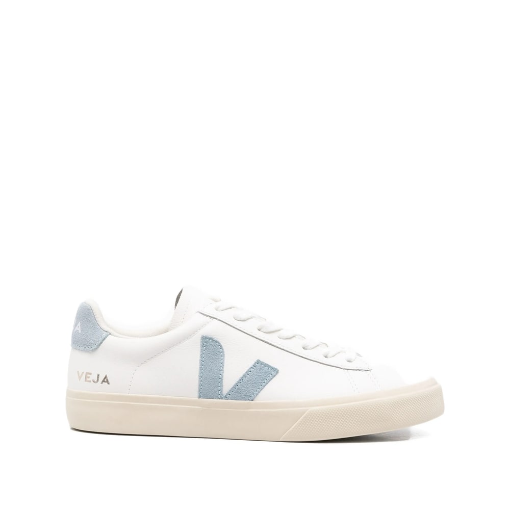 Veja Multicolour Organic Leather Sneaker In White