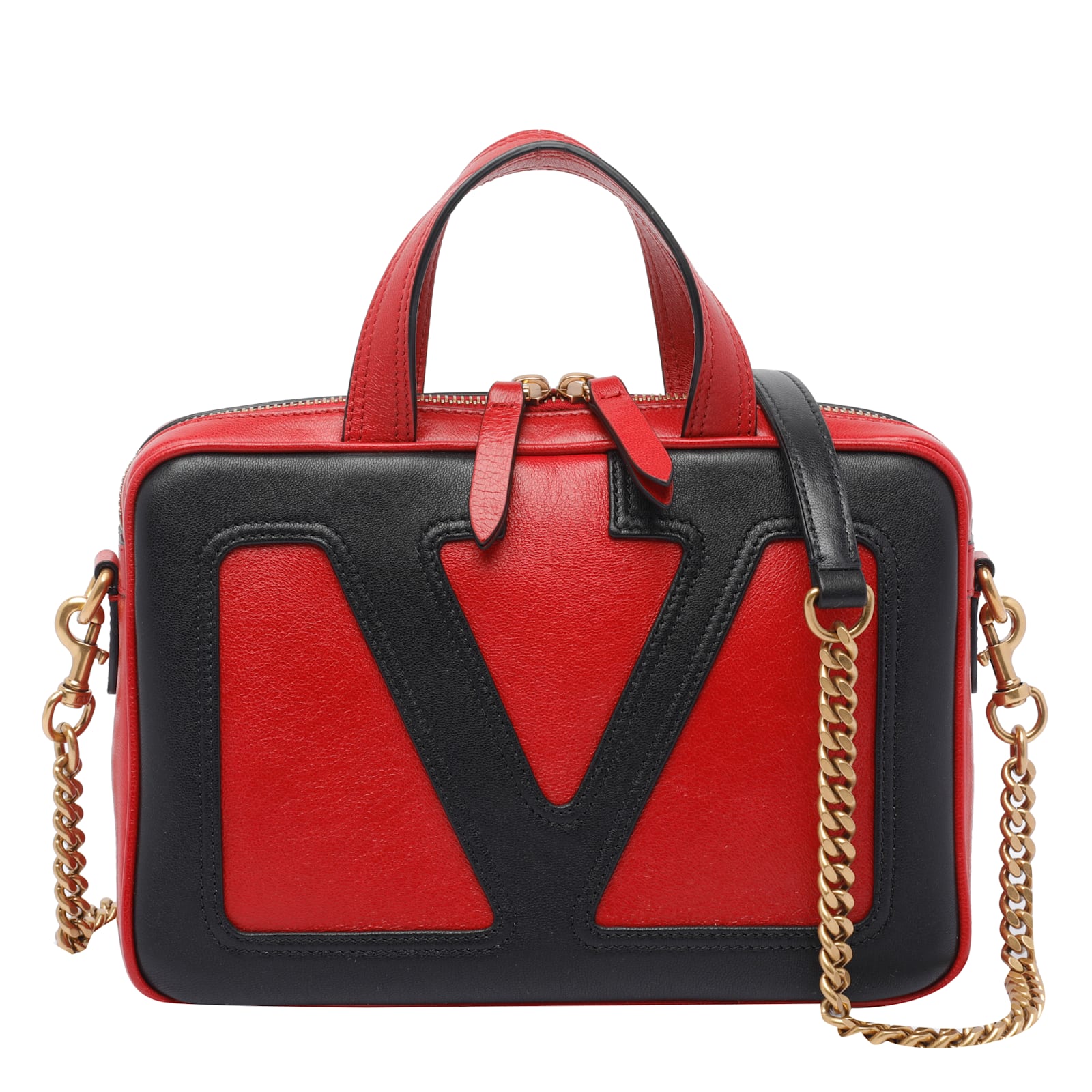 Valentino Garavani Viva Superstar Pouch In Red