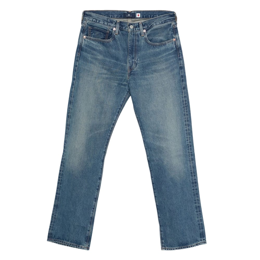 Levi's Logo-patch Jeans In Blue