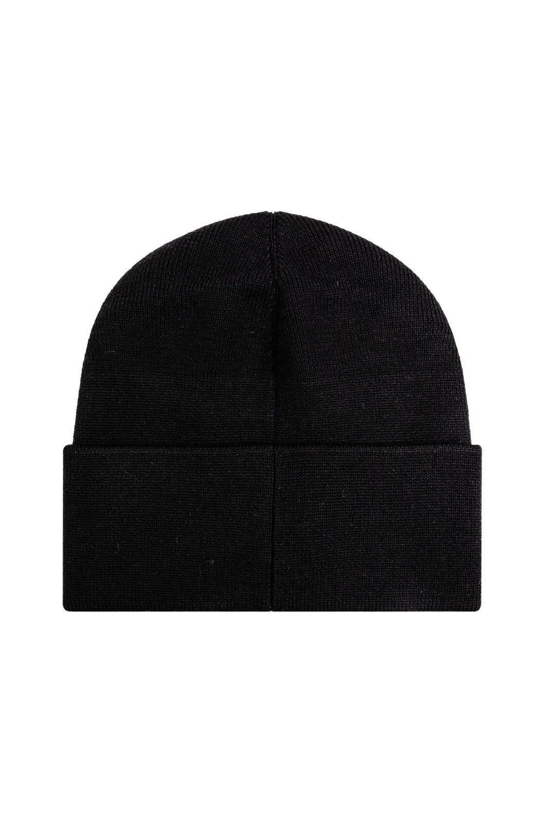 Shop Dolce & Gabbana Logo Intarsia Knitted Beanie In Black