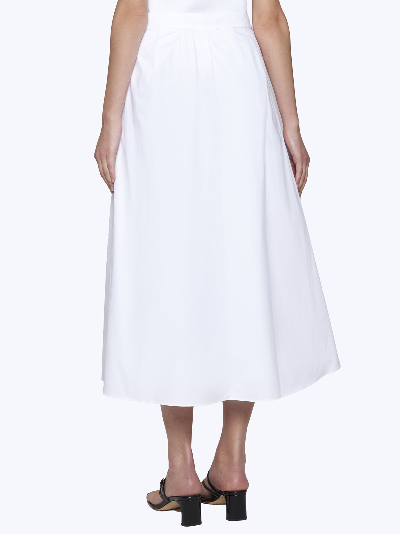 Shop Rohe Skirt In White