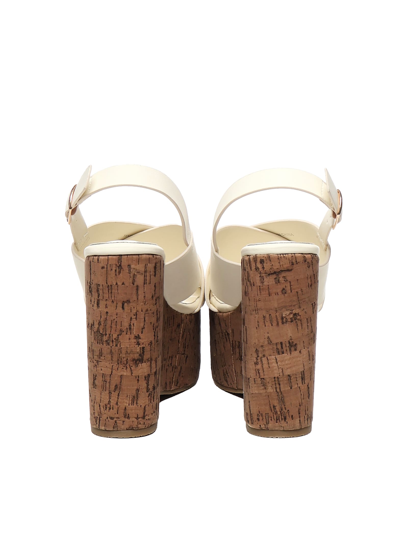 V73 100mm Kornelia Cross-strap Wedge Sandals