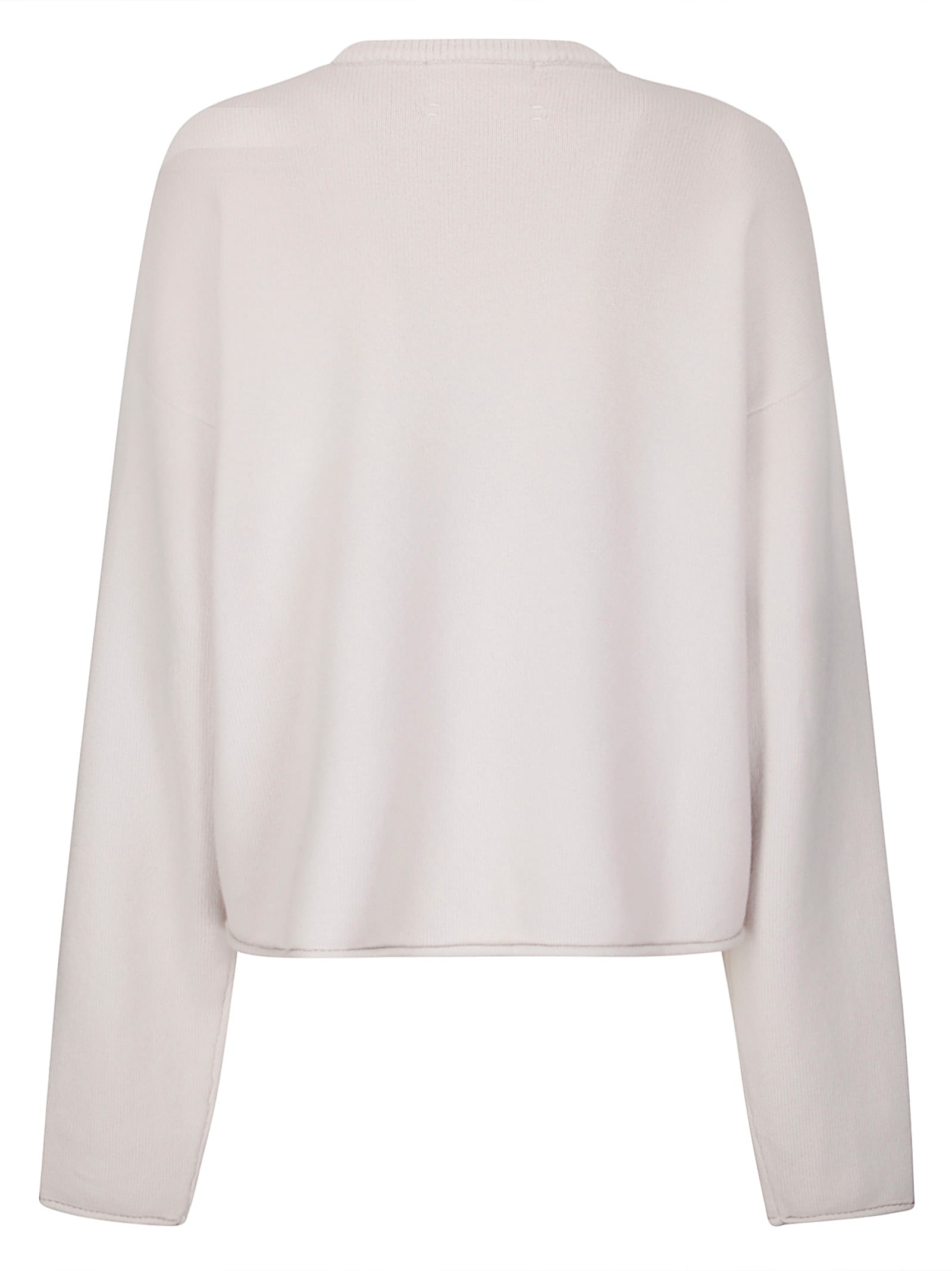 Extreme Cashmere Comfy Cashmere-blend Sweater In White