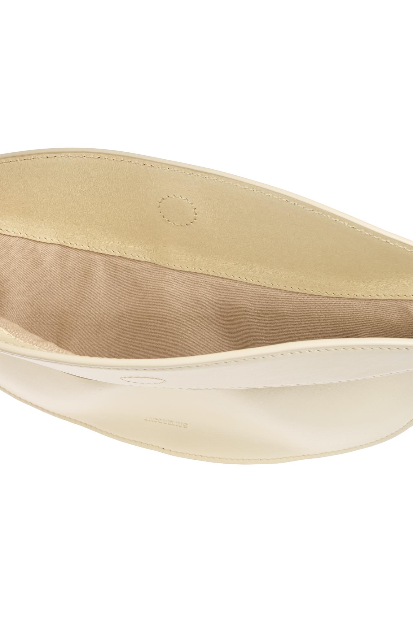 Jacquemus Shoulder Bag Le Petit Ovalo In White