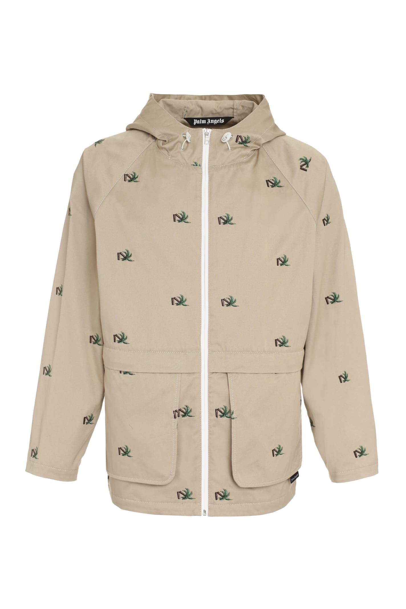 Palm Angels Hooded Cotton Parka