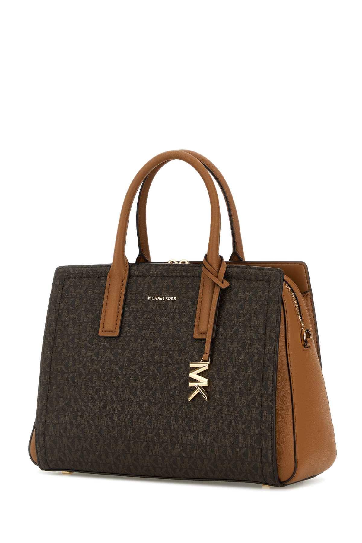 Michael Kors Printed Canvas Medium Laila Handbag