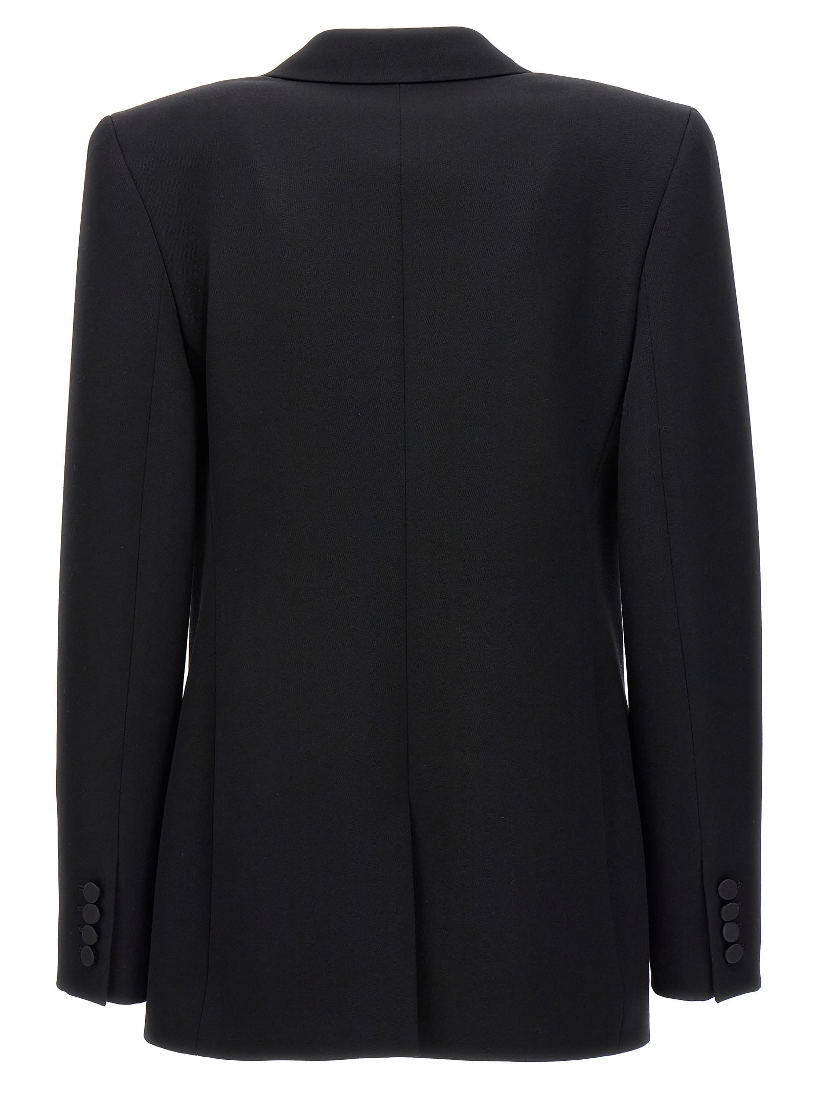 Saint Laurent Leger Armure Blazer And Suits In Noir
