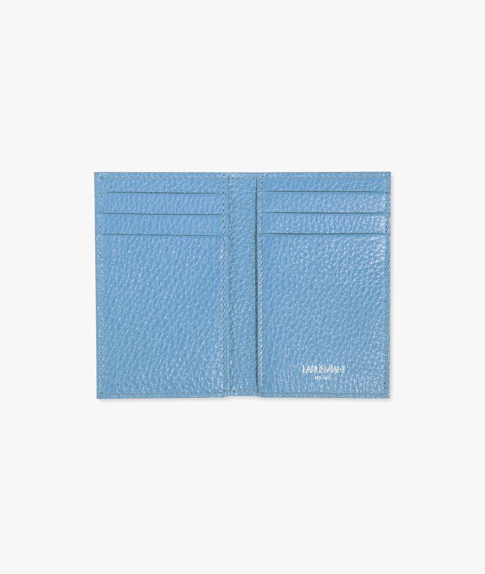 Larusmiani Card Holder Amedeo Wallet In Lightblue