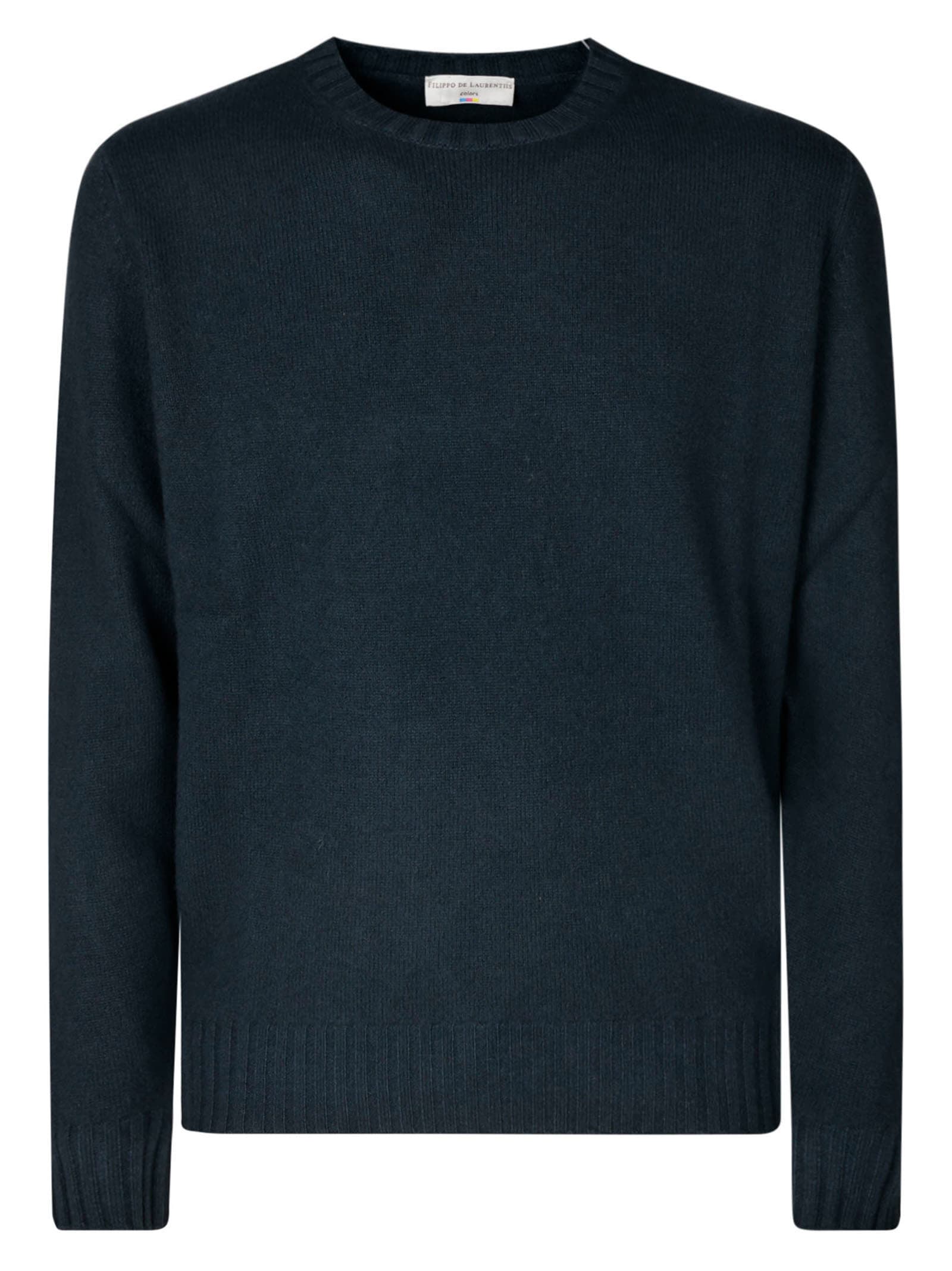 FILIPPO DE LAURENTIIS CREWNECK WOOL CASHMERE 