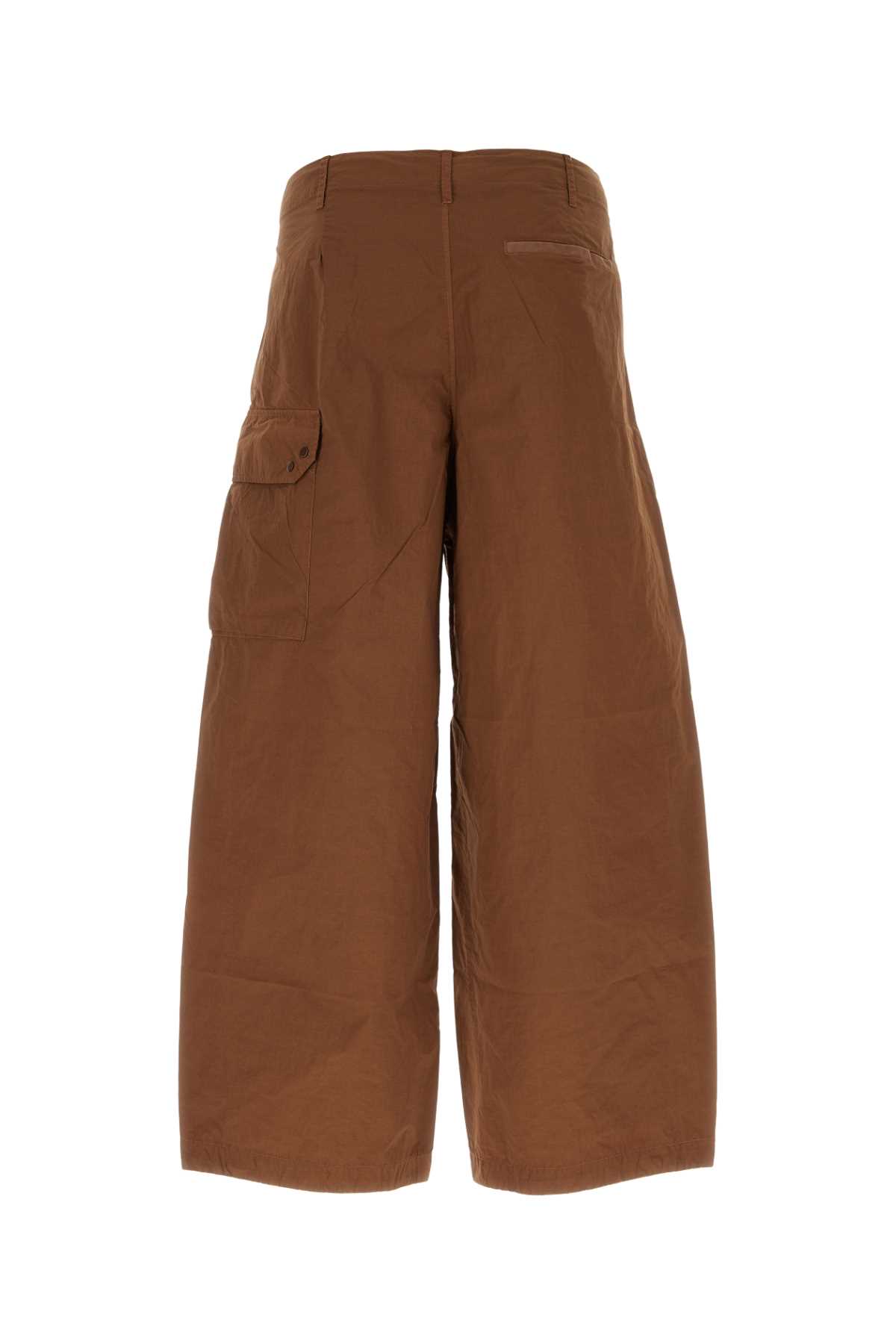 Shop Ten C Brown Nylon Cargo Pant In 389