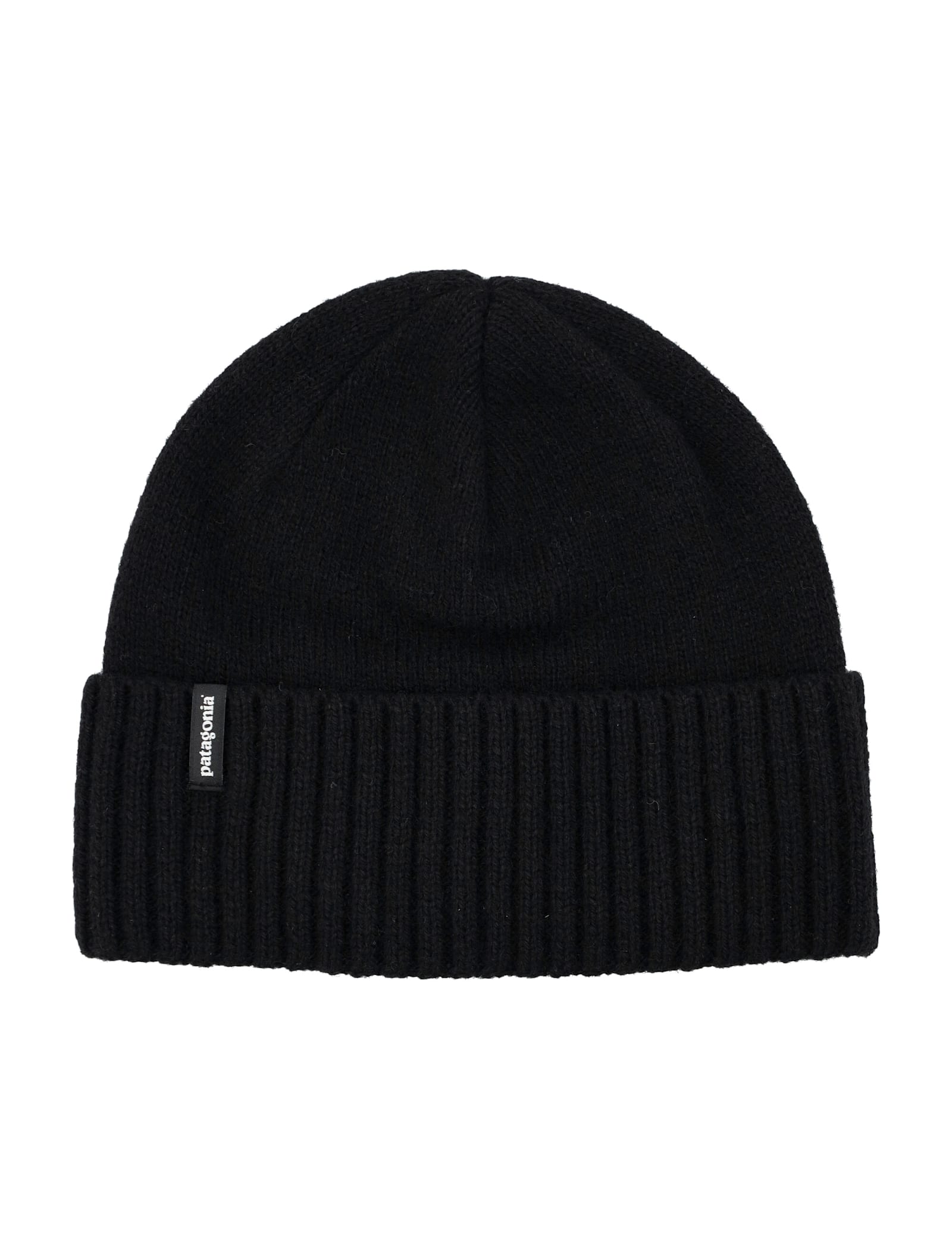 Patagonia Ribbed Cuff Beanie Hat In Black