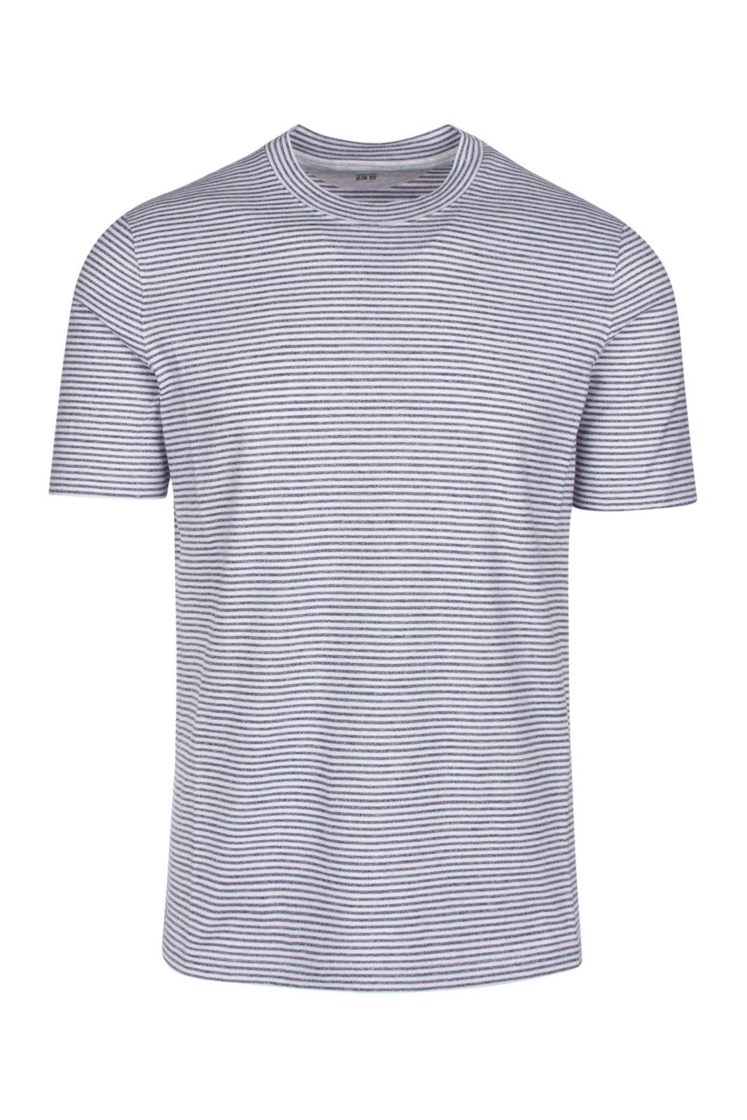 Brunello Cucinelli Horizontal-stripe Crewneck T-shirt