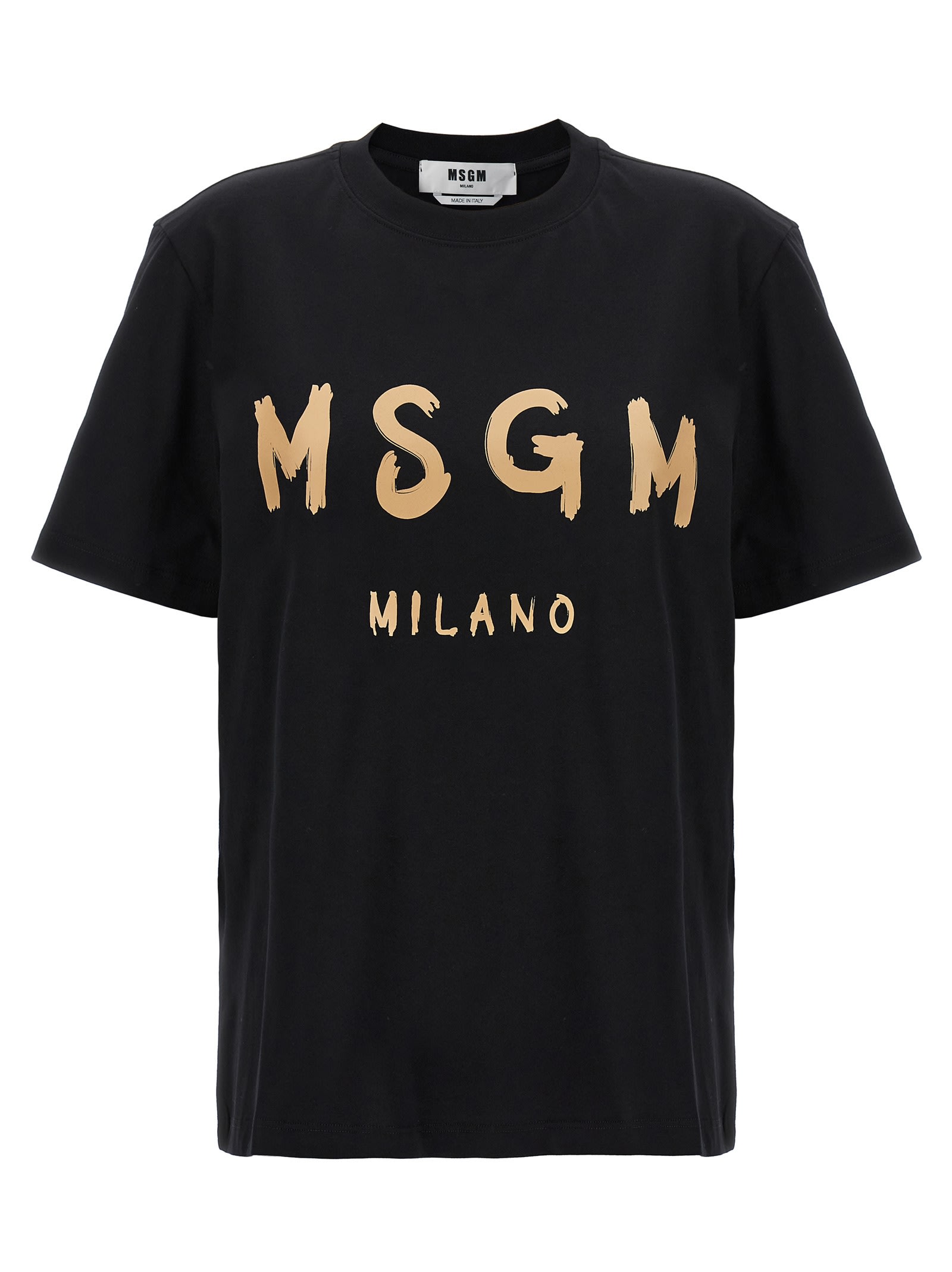 MSGM LOGO PRINT T-SHIRT