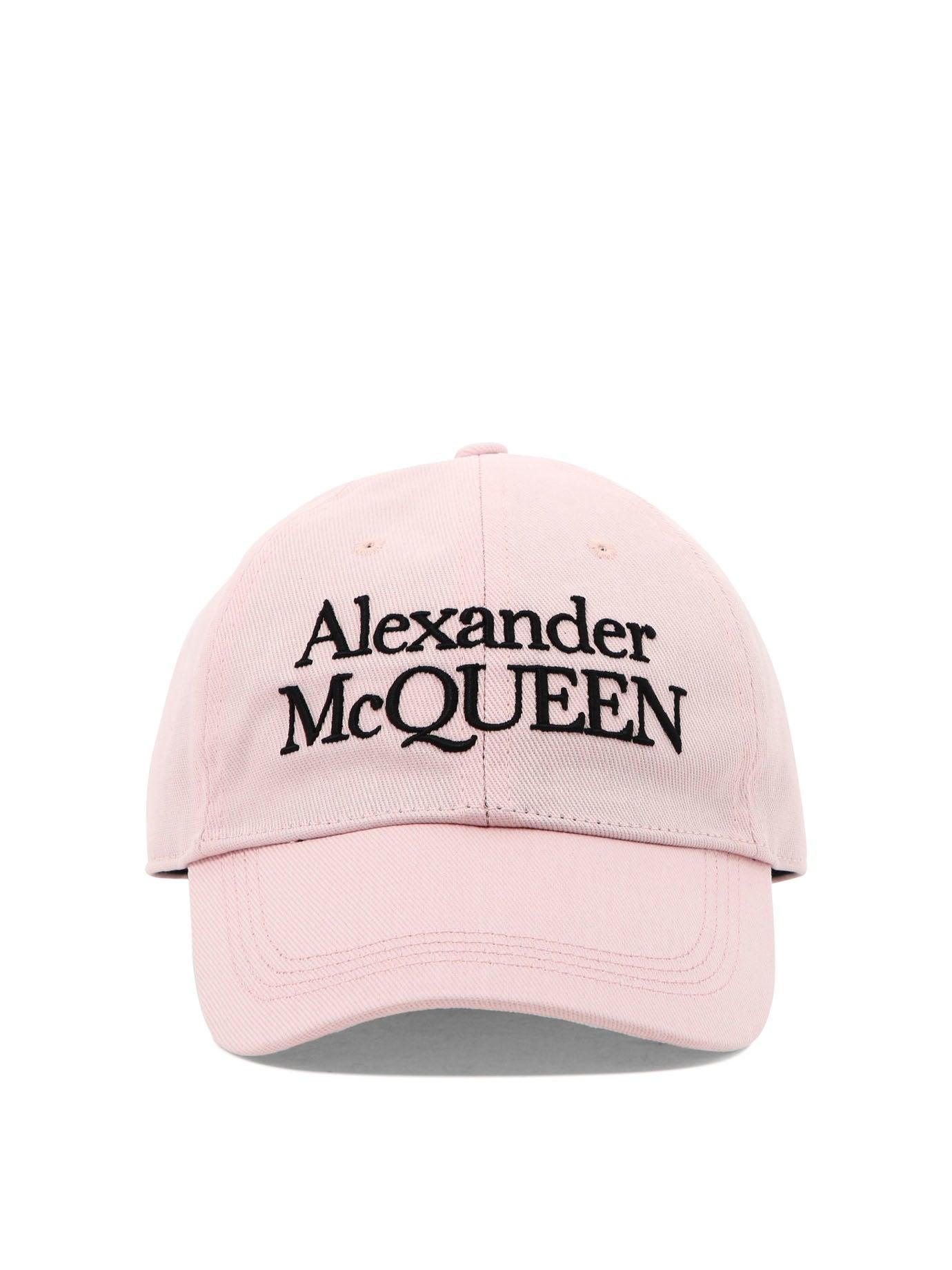 Alexander McQueen Logo Embroidered Baseball Cap