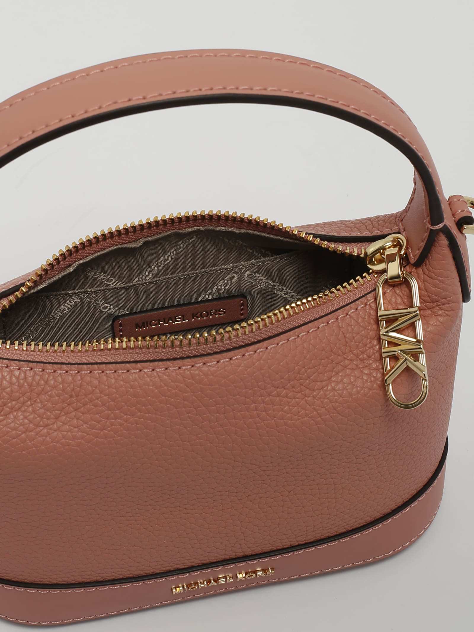 Michael Kors Sm Xbody Clutch In Corallo