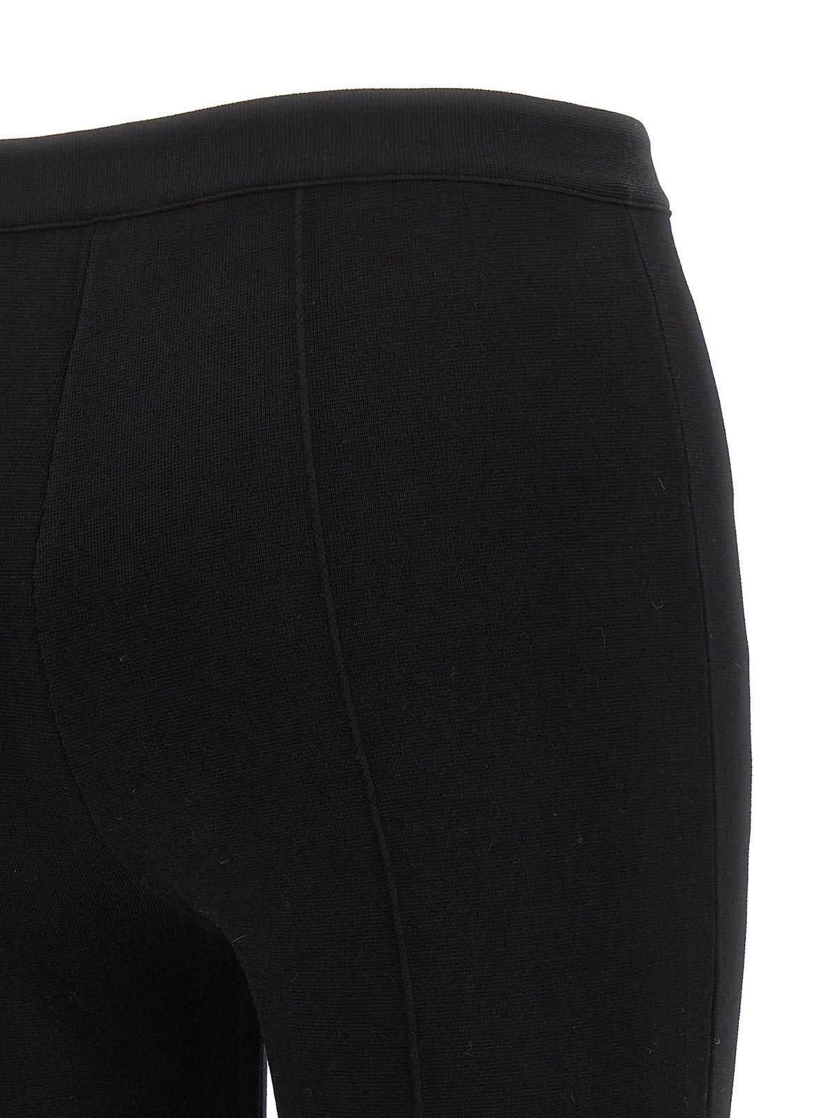 Shop Theory Flared Full Length Pants In Black