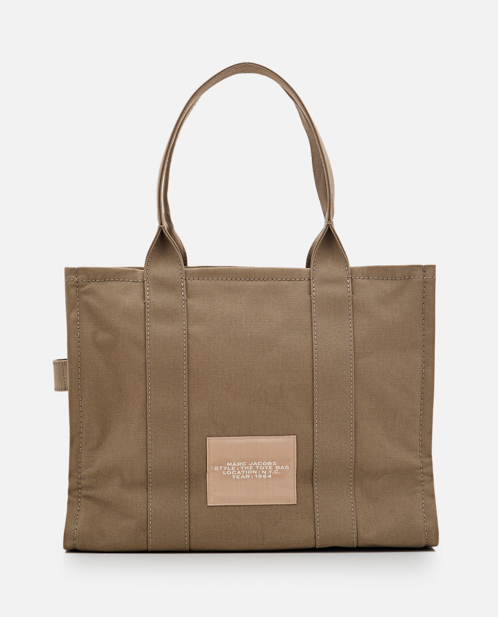 Shop Marc Jacobs The Large Canvas Tote Bag In Green