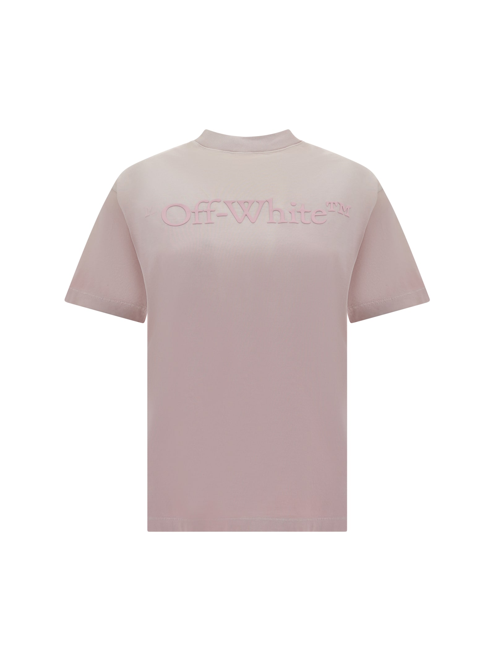Shop Off-white T-shirt In Burnished Lilac Burnished Lilac