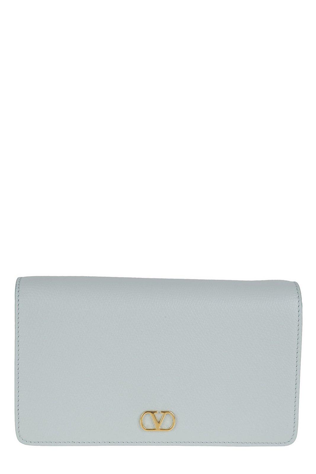 Valentino Garavani Vlogo Plaque Foldover Top Mini Shoulder Bag