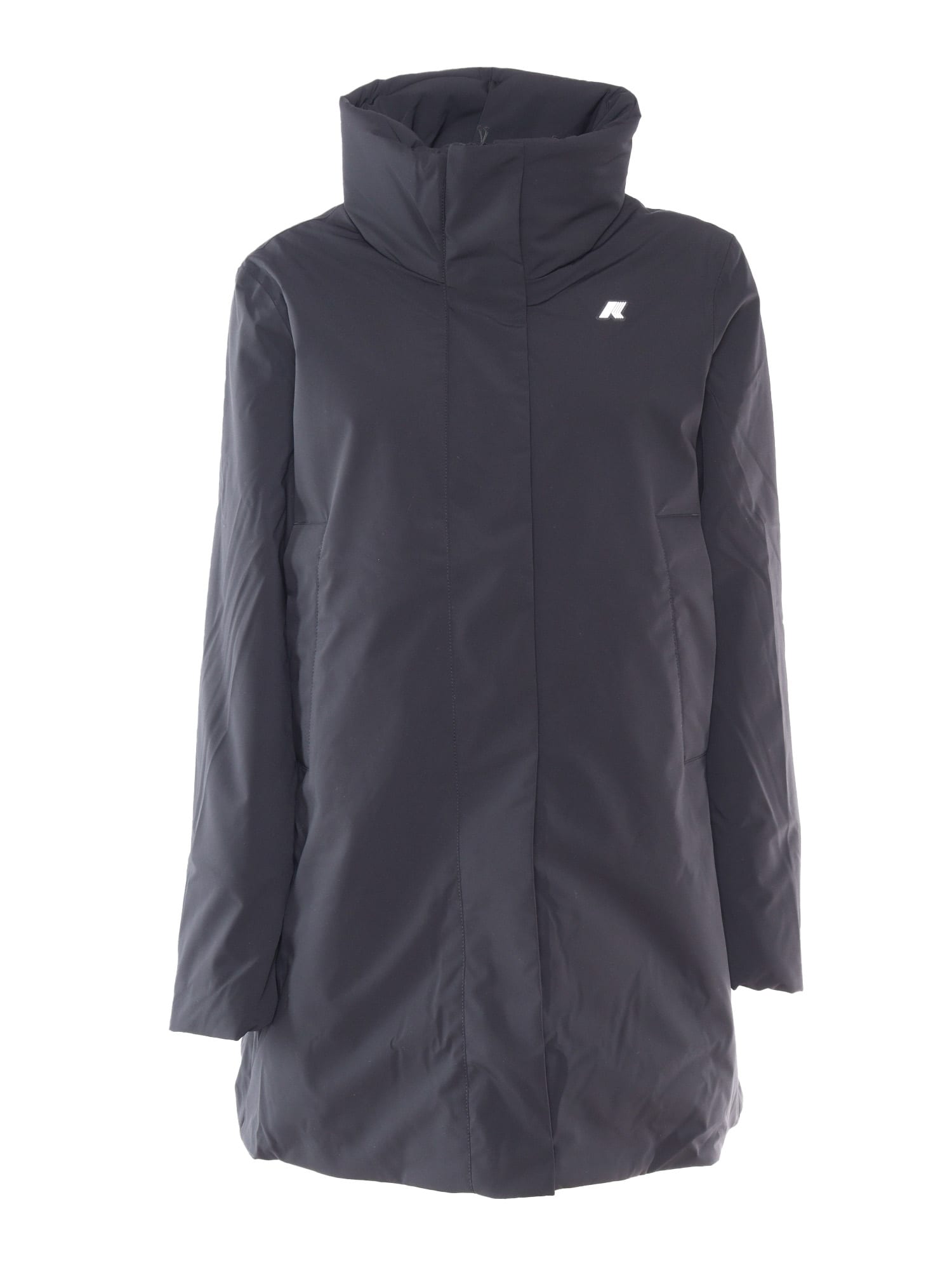 Shop K-way Marla St Warm Down Jacket In Black