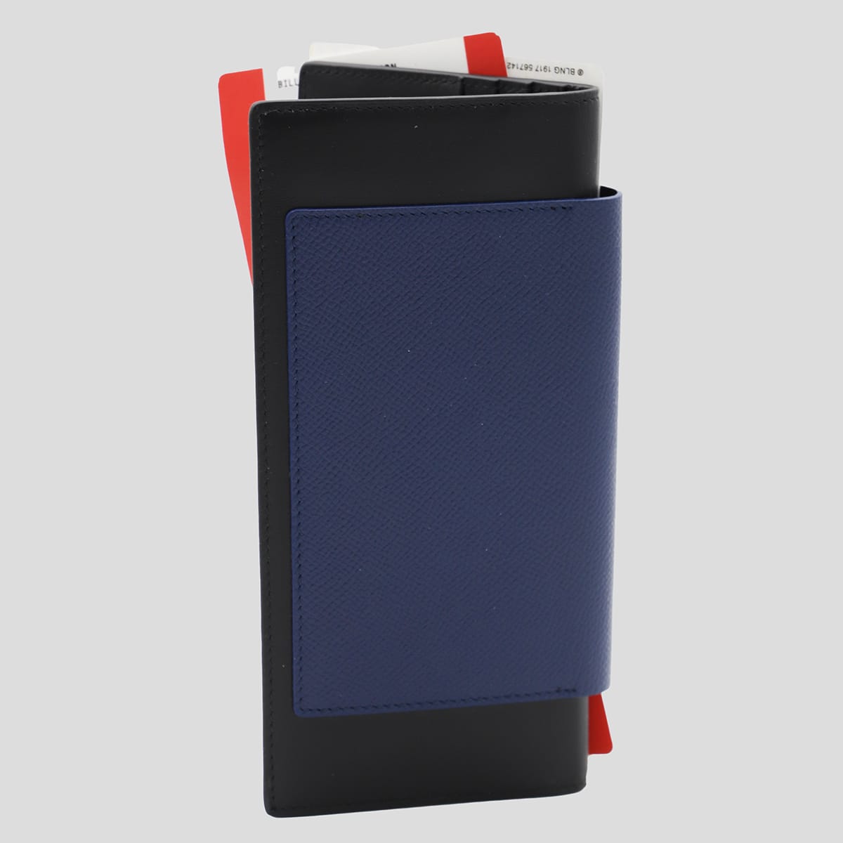 Balenciaga Multicolor Leather Card Holder In Bue