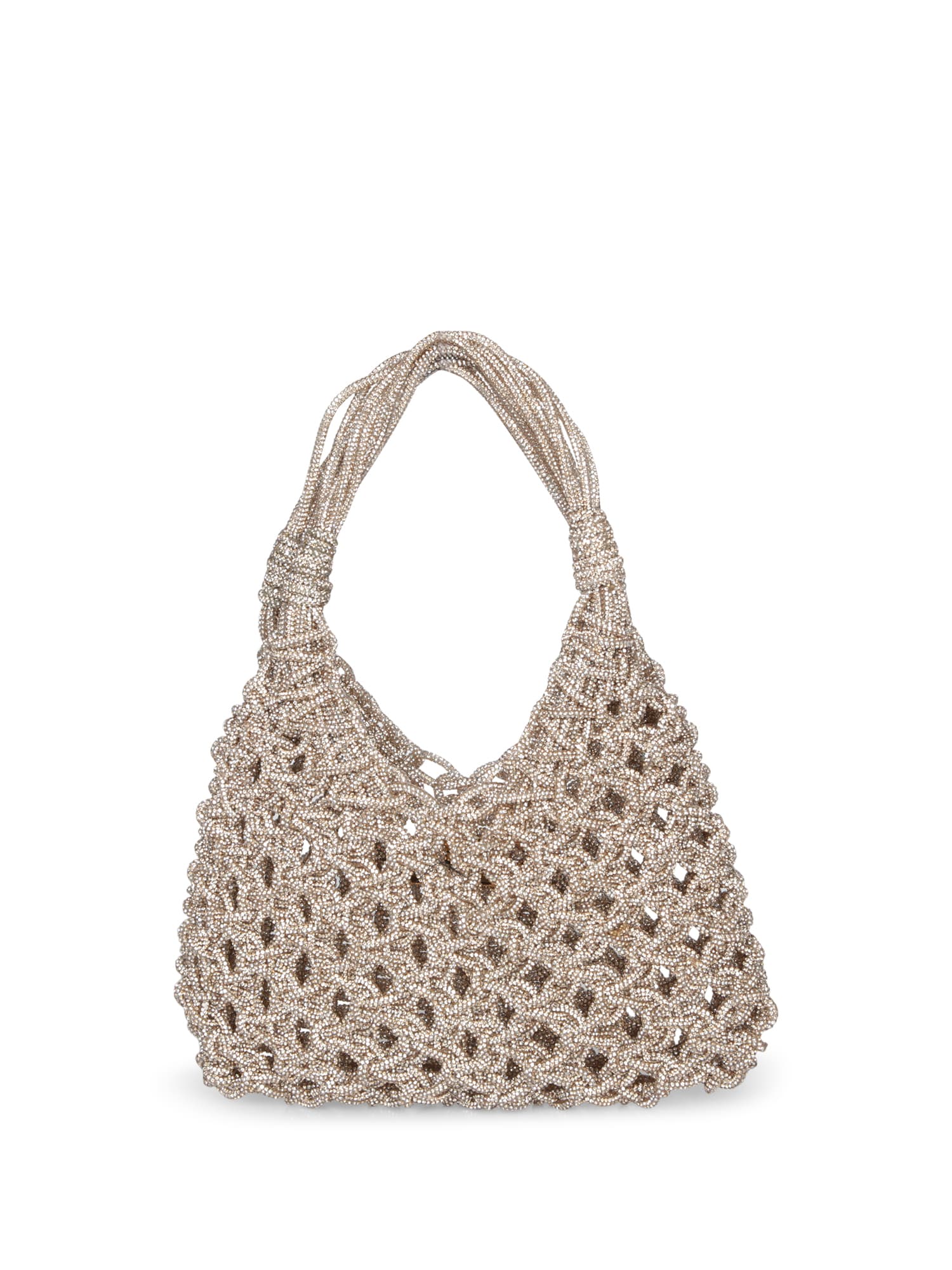 Shop Hibourama Vannifique Metallic Gold Bag