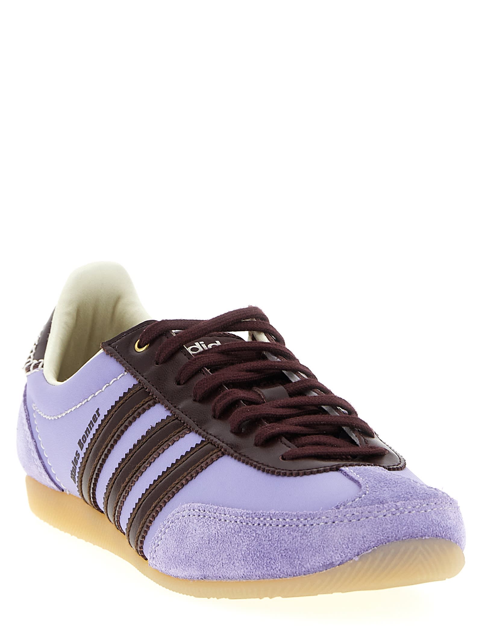 Adidas Originals X Wales Bonner Suede-leather Sneakers In Purple